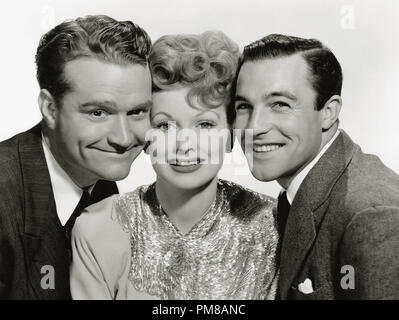 Red Skelton, Lucille Ball et Gene Kelly 'Du Barry était une dame' 1943 MGM Référence de dossier #  31780 852 Banque D'Images