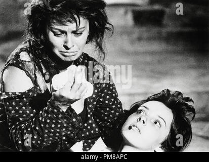 Sophia Loren, Eleonora Brown "Deux femmes" de référence de dossier de l'ambassade 1960 31780 875THA Banque D'Images