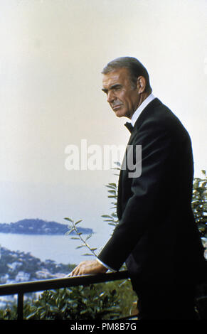 Publicité Studio : 'encore ne jamais dire plus jamais" Sean Connery 1983 Banque D'Images