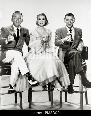 Bing Crosby, Grace Kelly et Frank Sinatra 'La société' 1956 MGM Référence de dossier #  31955 190 THA Banque D'Images