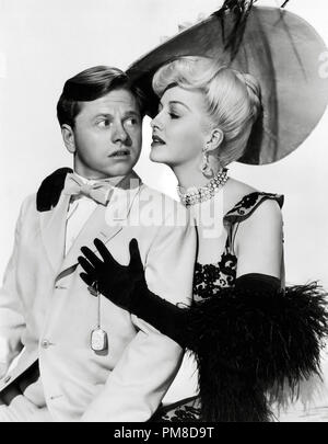 Mickey Rooney, Gloria DeHaven 'Summer Holiday' 1948 MGM Référence de dossier #  31955 406 THA Banque D'Images