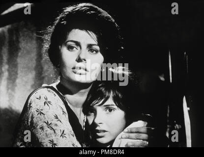 Sophia Loren et Eleonora Brown "Deux femmes" de référence de dossier 1960 31202 127 THA Banque D'Images