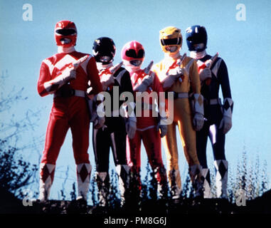 Photo du film / publicité encore de 'Mighty Morphin' Power Rangers' vers 1993 Référence de fichier #  31371222THA pour un usage éditorial uniquement Tous droits réservés Banque D'Images