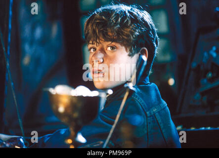 Publicité studio de toujours "Les Goonies" Sean Astin © 1985 Warner Tous Droits Réservés #  de référence fichier 31703052THA pour un usage éditorial uniquement Banque D'Images