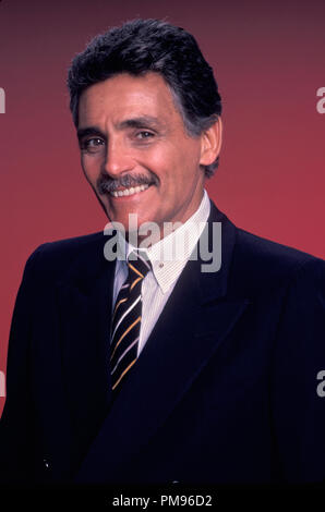 Publicité studio de toujours "Les Colbys" David Hedison 1985 Banque D'Images