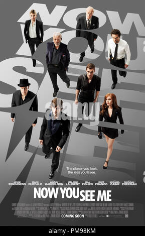 DAVE FRANCO, Jesse Eisenberg, ISLA FISHER et Woody Harrelson dans star MAINTENANT VOUS ME VOYEZ - Poster Banque D'Images
