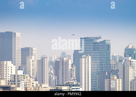 Sao Paulo, Brésil, mai 26, 2018 : Construction de la plus grande ville de l'Amérique latine Banque D'Images