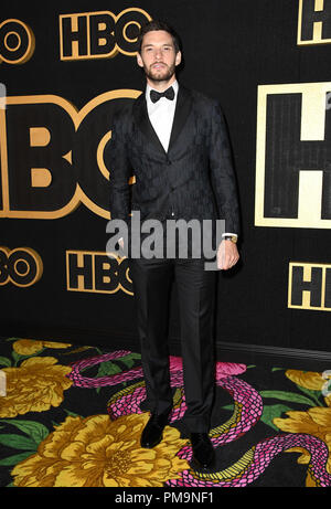 West Hollywood, CA, USA. 17 Sep, 2018. 17 septembre 2018 - West Hollywood, Californie - Ben Barnes . 2018 Emmy HBO a eu lieu au Pacific Design Center. Crédit photo : Birdie Thompson/AdMedia Crédit : Birdie Thompson/AdMedia/ZUMA/Alamy Fil Live News Banque D'Images