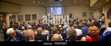 Londres, Royaume-Uni. 17Th Sep 2018. JAMES HARDING fournit des journalistes conférence inaugurale de bienfaisance.James Harding, l'un des plus dynamiques et influentes dans le journalisme moderne, a donné la première Conférence de Charité des journalistes à la Société géologique de Londres. Il a été rédacteur de la fois pour cinq ans jusqu'en 2012, directeur de BBC News pendant quatre ans et demi jusqu'en décembre 2017, et maintenant il se prépare à lancer Media tortue, qu'il a décrit comme un "news" ressource. Credit : Glyn Genin/Alamy Live News Banque D'Images