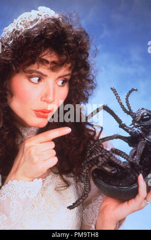 Publicité studio toujours de 'Beetlejuice' Geena Davis © 1988 Warner Tous Droits Réservés #  de référence fichier 31694348THA pour un usage éditorial uniquement Banque D'Images