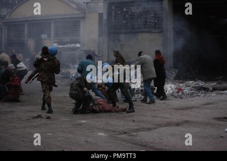 Encore une scène de divertissement "Deux fois né" 2012 Banque D'Images