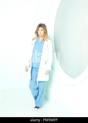 Grey's Anatomy - ABC 'Grey's Anatomy' stars Ellen Pompeo que Meredith Grey. Banque D'Images
