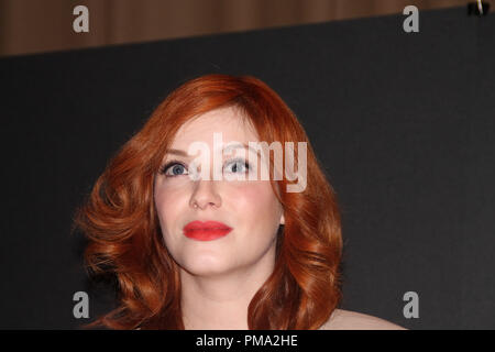 Christina Hendricks 'Mad Men' Session de portrait, le 4 mars 2013. La reproduction par les tabloïds américains est absolument interdit. Référence #  31875 Fichier 017CCR pour un usage éditorial uniquement - Tous droits réservés Banque D'Images