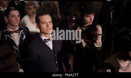 Tobey Maguire dans la région de Warner Bros Pictures, Gatsby le Magnifique (2013) Banque D'Images