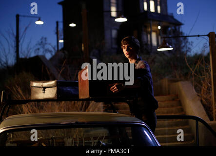 Encore de Freddie Highmore dans "Bates Motel" 2013 Banque D'Images