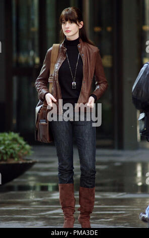 "Le Diable s'habille en Prada" Anne Hathaway 2006 Twentieth Century Fox Crédit photo : Barry Wetcher Banque D'Images