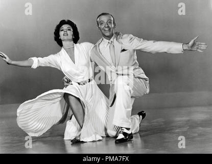 Fred Astaire, Cyd Charisse, 'Chariot de Bande', 1953 Référence de dossier MGM 32263 385THA Banque D'Images