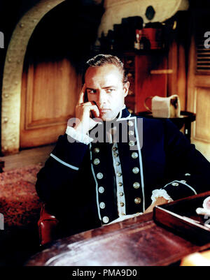 Marlon Brando dans Mutinerie sur le Bounty' 1961 MGM Référence de dossier #  31955 964THA Banque D'Images