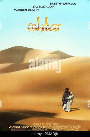 "Ishtar" --NOUS Poster 1987 Columbia Pictures Warren Beatty, Dustin Hoffman référence #  32509 Fichier 208THA Banque D'Images