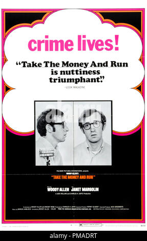 "Prenez l'argent et de l'exécution' 1969 Libération Cinerama Corporation Numéro de référence de dossier Woody Allen 32509 349 THA Banque D'Images
