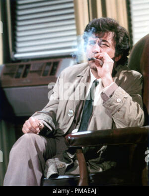 Peter Falk, Columbo', 'vers 1973 Référence de dossier de NBC 32509 730THA Banque D'Images