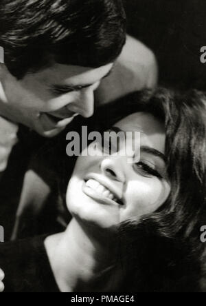 Anthony Perkins et Sophia Loren, 'cinq milles à minuit' 1962 ArtistsFile référence #  32733 L' 031THA Banque D'Images