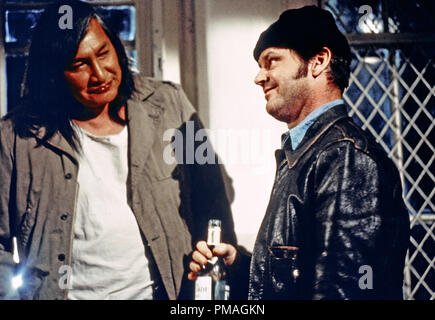 Jack Nicholson et Will Sampson, 'One Flw Over the Cuckoo's Nest' 1975 UA référence de fichier # 32733 169THA Banque D'Images