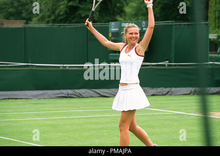 KIRSTEN DUNST comme Lizzie Bradbury au titre de travail Films comédie romantique Wimbledon. (2004) Banque D'Images