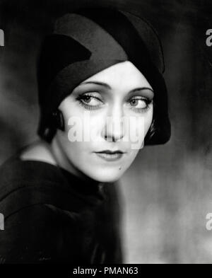 Film Still/Publicité encore de Gloria Swanson, 1929. Collection cinéma - Pas de presse - pour un usage éditorial uniquement référence au fichier #  33505 354THA Banque D'Images