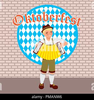 Festival oktoberfest celebration Illustration de Vecteur