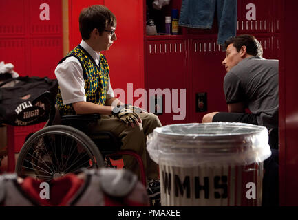 Glee Saison 2 (2010 - 2011) Kevin McHale, Cory Monteith Banque D'Images