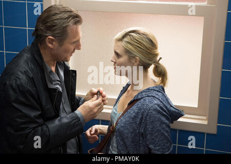 Liam Neeson et Maggie Grace dans la prise 3. Banque D'Images