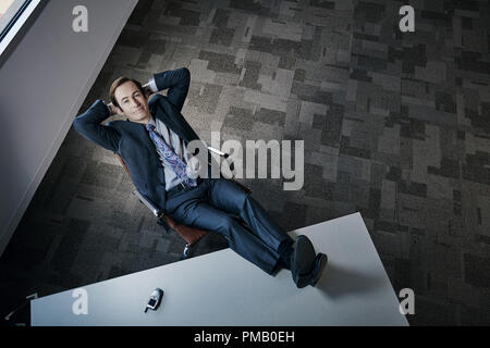 Bob Odenkirk comme Jimmy - McGill mieux appeler Saul Saison 2, Crédit photo : Ben Leuner/AMC Banque D'Images