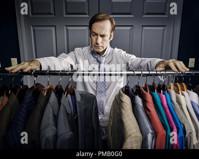 Bob Odenkirk comme Jimmy - McGill mieux appeler Saul Saison 2, Crédit photo : Ben Leuner/AMC Banque D'Images