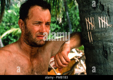 Tom Hanks, "Cast Away' (2000) #  de référence de fichier 33018 082THA pour un usage éditorial uniquement - Tous droits réservés Banque D'Images