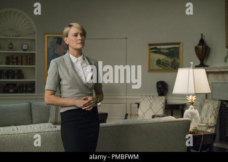 Robin Wright, 'House of Cards' Saison 5 (2017) Netflix Banque D'Images