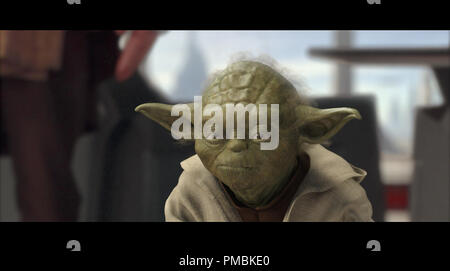 Yoda, 'Star Wars Episode II : l'Attaque des Clones' (2002) Banque D'Images