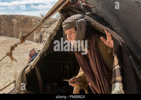 Tye Sheridan stars comme 'Son' dans l'imaginaire de Jésus chapitre quarante jours de jeûne et prière, DERNIERS JOURS DANS LE DÉSERT, un large Green Images de presse. Credit : Gilles Mingasson / Large Green Images Banque D'Images