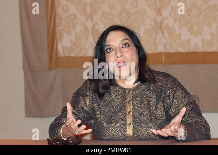 Mira Nair directeur à 'Reine de Katwe' conférence de presse tenue le 19 septembre 2016 à Beverly Hills, Californie. Pas de ventes aux Etats-Unis pour 30 jours, de l'origination. Référence #  33105 Fichier 007CCR pour un usage éditorial uniquement - Tous droits réservés Banque D'Images