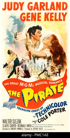 Judy Garland, Gene Kelly, le Pirate (MGM, 1948). Référence de fichier affiche #  33595 304THA Banque D'Images