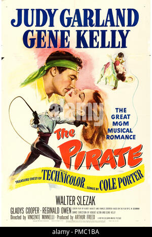 Judy Garland, Gene Kelly, le Pirate (MGM, 1948). Référence de fichier affiche #  33595 328THA Banque D'Images