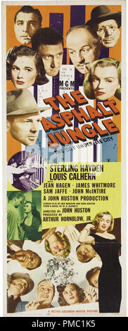 Sterling Hayden, Marilyn Monroe, Asphalt Jungle (MGM, 1950). Référence de fichier affiche #  33595 547THA Banque D'Images