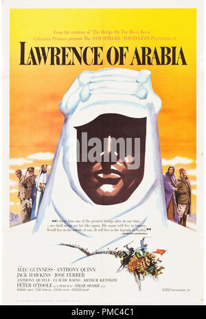 Peter O'Toole, Lawrence d'Arabie (Columbia, 1962). Référence de fichier affiche #  33595 638THA Banque D'Images