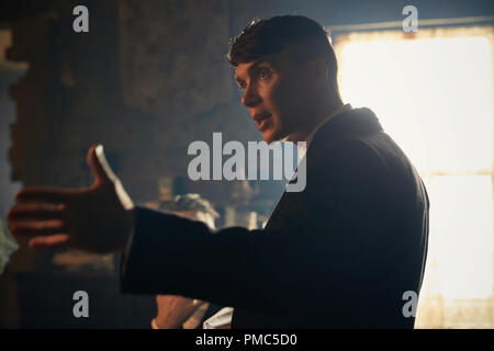 Cillian Murphy, 'pointu' oeillères Saison 4 (2018) Netflix Banque D'Images