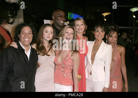 'D.E.B.S." (Création) Angela Robinson, Devon Aoki, Jill Ritchie, Sara Foster, Jordana Brewster, Meagan Good (retour) Michael Clarke Duncan 03-15-2005 / Arclight Hollywood / Hollywood, CA Photo par Joseph Martinez / PictureLux 22323 Numéro de référence de dossier 0071PLX pour un usage éditorial uniquement - Tous droits réservés Banque D'Images