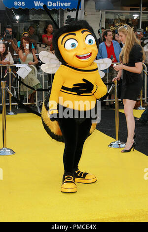 'Bee Movie' (création) Barry B. Benson 10-28-2007 / Mann Village Theatre / Westwood, CA / Paramount Pictures / Photo par Joseph Martinez référence #  23226 Fichier 0018PLX pour un usage éditorial uniquement - Tous droits réservés Banque D'Images