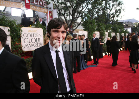 Les arrivées à "La 63e Golden Globe Awards annuels' Cillian Murphy 01-16-2006 Référence #  1081 040PLX pour un usage éditorial uniquement - Banque D'Images