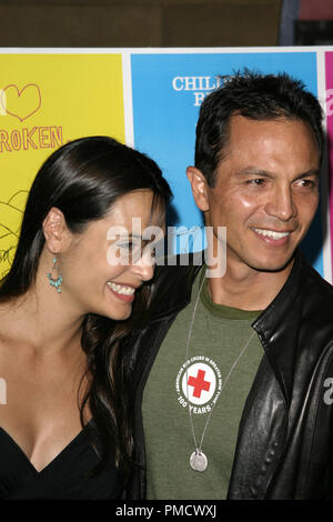 "Thumbsucker" (Création) Talisa Soto, Benjamin Bratt 09-06-2005 / Egyptian Theatre / Hollywood, CA / Sony Pictures / Photo par Joseph Martinez - Tous droits réservés référence #  22467 0021PLX pour un usage éditorial uniquement - Banque D'Images