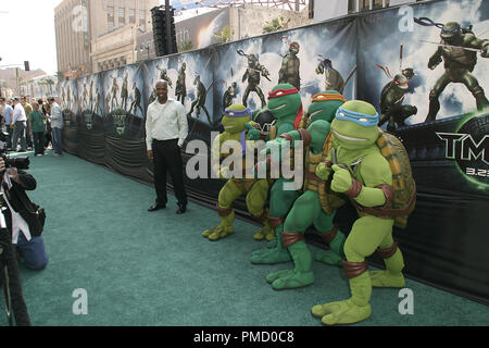 "TMNT" (Création) Teenage Mutant Ninja Turtles 3-17-2007 / Grauman's Chinese Theatre / Hollywood, CA / Warner Brothers / Photo par Joseph Martinez - Tous droits réservés référence #  22964 0031PLX pour un usage éditorial uniquement - Banque D'Images