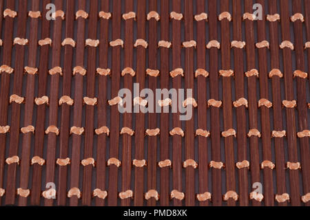 Napperon en bois de texture background, close-up de droit. Banque D'Images